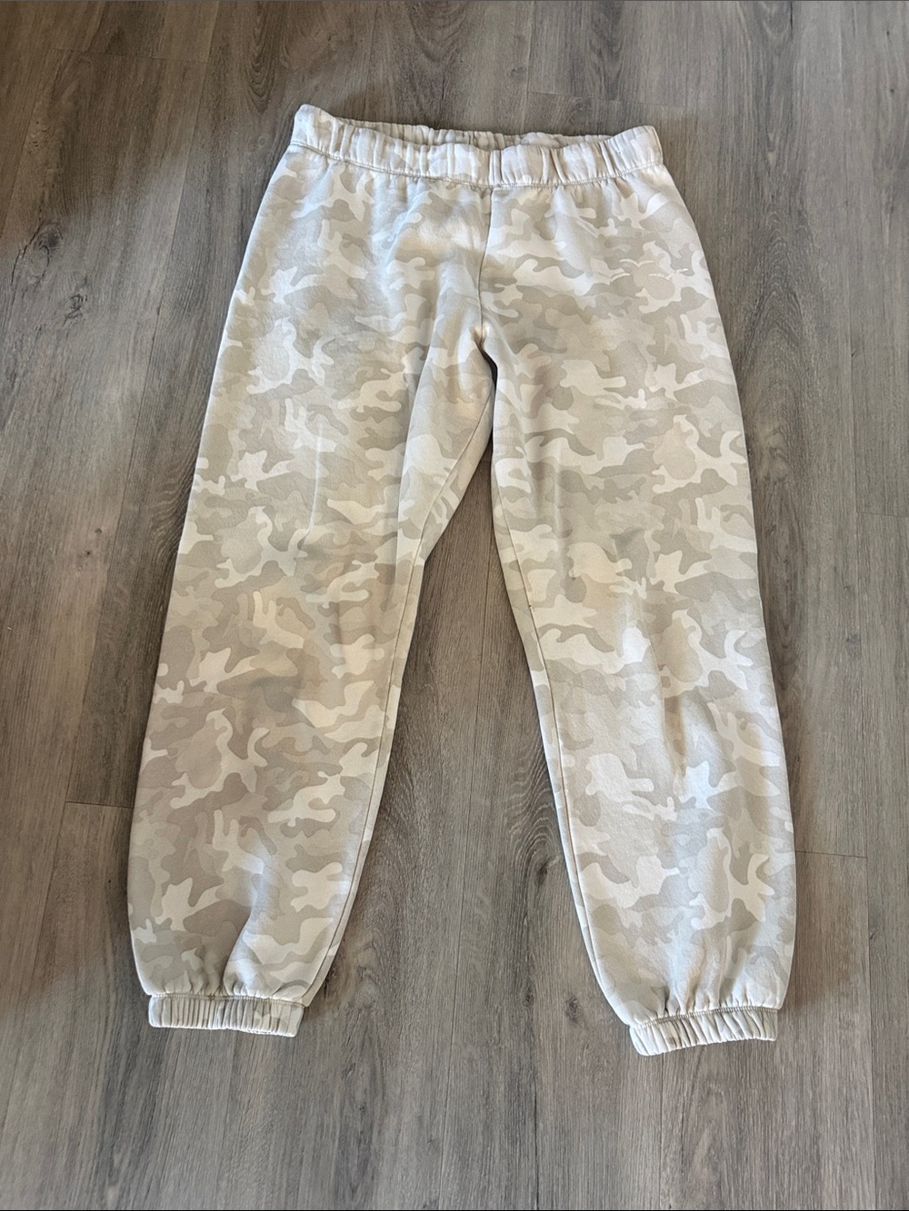 Lazy pants  Neutral Camo Jogger Pants size large